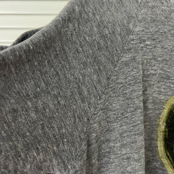 Nation Ltd long sleeve tee, grey, heart, size small - Picture 4 of 7